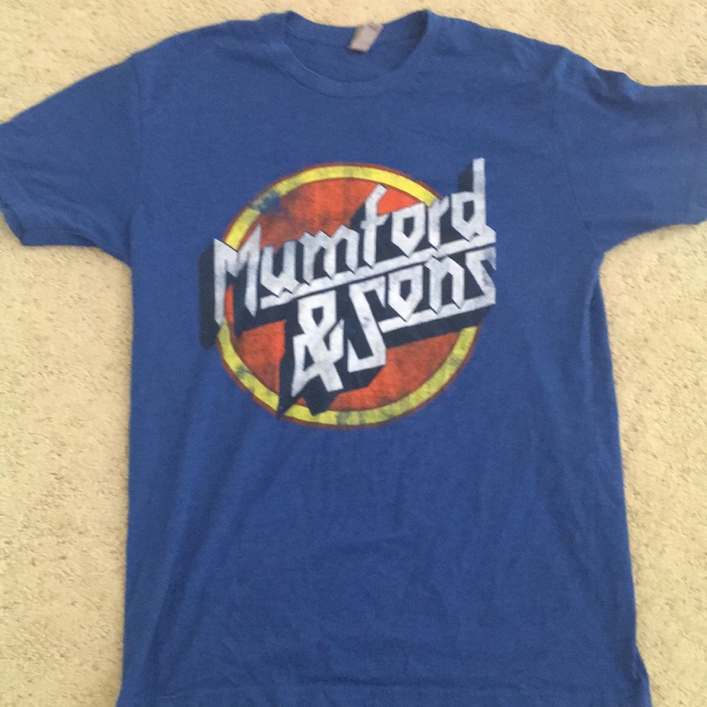 Limited edition Mumford and sons shirt